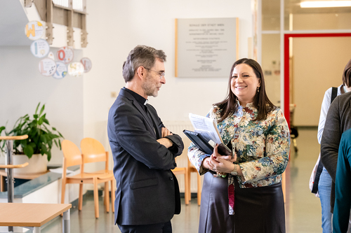 Schulbesuch Blaue Schule