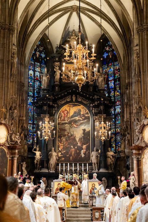 Göttliche Liturgie Stephansdom